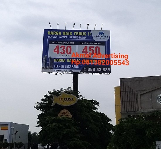 Jasa Pemasangan Billboard di Bekasi Barat