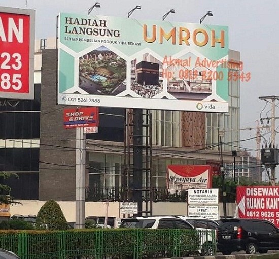 Jasa Pembuatan & Pemasangan Billboard di Bekasi