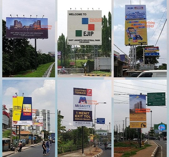 Jasa Pembuatan Pemasangan Billboard di Karawang