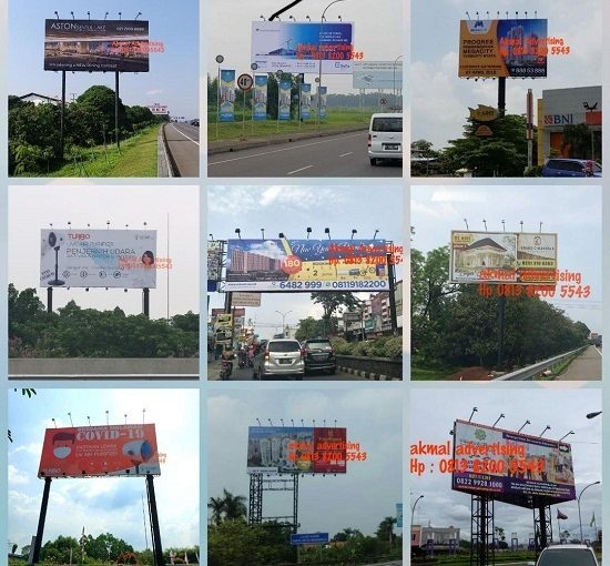 Jasa Pemasangan Billboard , Hoarding Pagar di Karawang