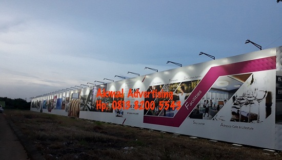 Jasa Pemasangan Billboard , Hoarding Pagar di Bekasi