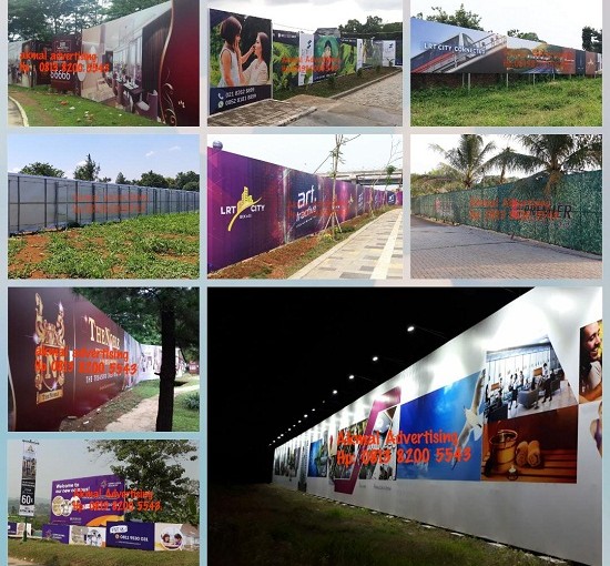 Jasa Pemasangan Pagar Grafis di Bekasi
