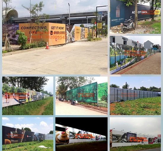 Jasa Pembuatan Pagar Grafis di Bekasi