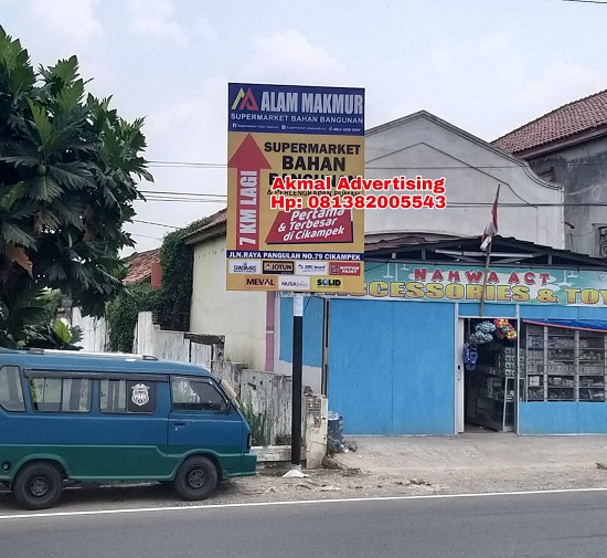 Jasa Pemasangan dan Pembuatan Signboard di Karawang
